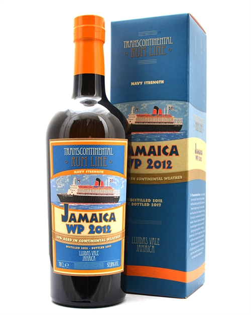 Transcontinental Rum Line WP 2012/2017 Navy Strength 5 år Jamaica Rom 70 cl 57,18%