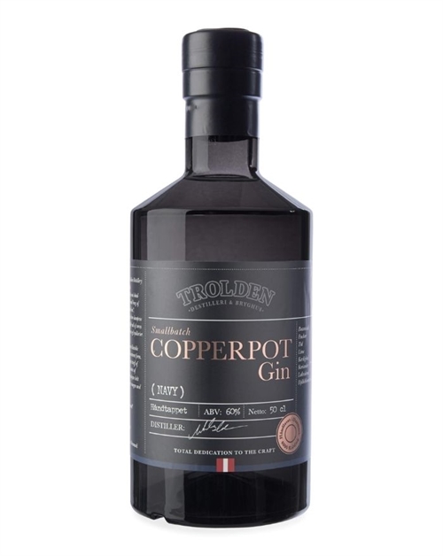 Trolden Copperpot Navy Gin 50 cl Copper Distilled Gin