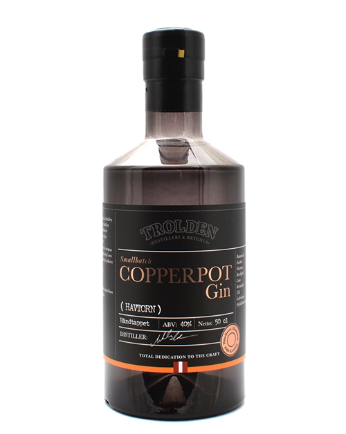 Trolden Copperpot Havtorn Small Batch Gin 50 cl 40%