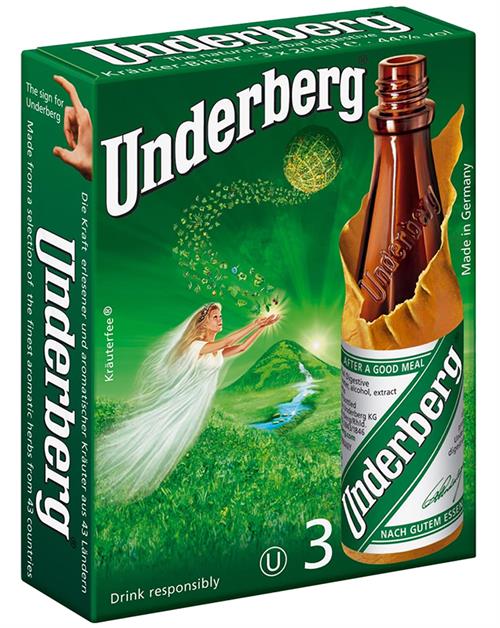 Underberg Miniature Gavesæt Bitter 3x2 cl 44%