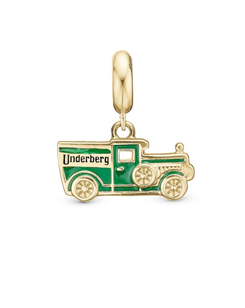 Underberg Charm som Forgyldt "Herbal Truck Hanger"
