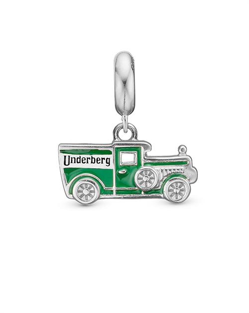 Underberg Charm i Sølv "Herbal Truck Hanger"