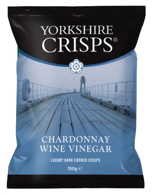 Yorkshire Crisps Chardonnay Wine Vinegar 150g