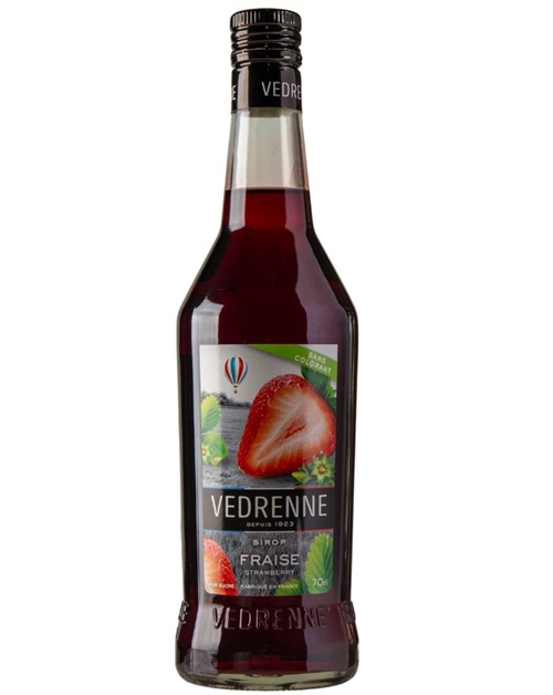 Vedrenne Creme de Fraise Jordbærlikør 70 cl 15%