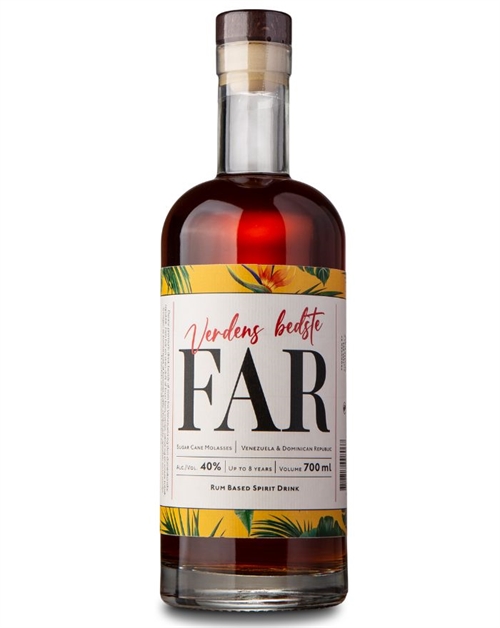 Verdens Bedste Far Rom fra Venezuela & Dom Republik Rumbased Spirit Drink 70 cl 40%
