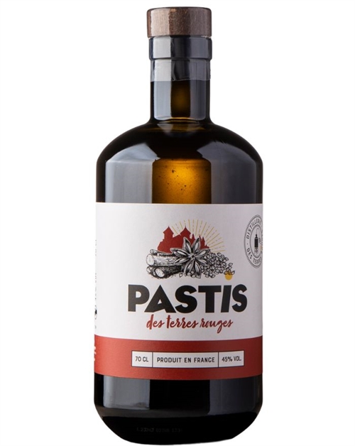Verdrenne Pastis des Terres Rouge Anislikør Frankrig 70 cl 45%