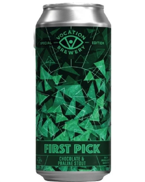 Vocation First Pick Chocolate & Praline Stout Dåseøl 44 cl 4,6%