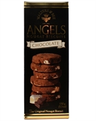 Walters and Bee Angels Nougat Biscuits Chocolate 150g