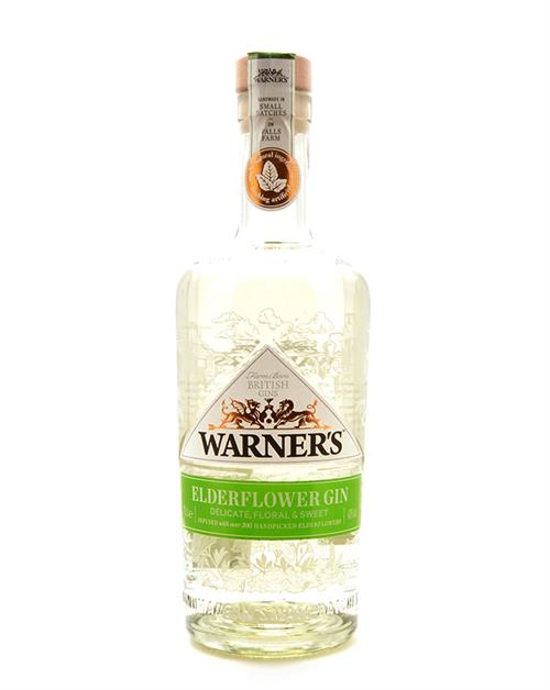 Warners Elderflower Harrington Gin 70 cl 40%