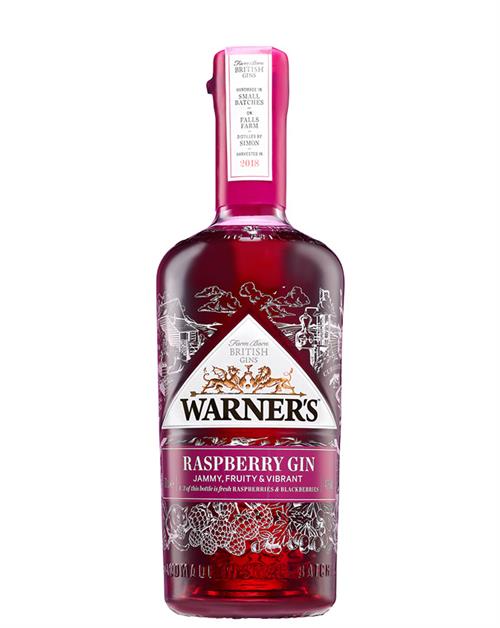 Warners Raspberry Harrington Gin 70 cl 40%