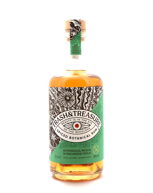 Warners Trash & Treasure Spiced Botanical Rom 40%