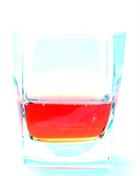 Whiskyglas firkantet Tumbler med tyk bund - Johnnie Walker logo