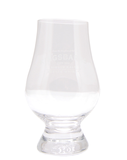 Whiskyglas med Kingsbarns Single Malt Scotch Whisky Logo 1 stk.