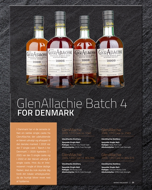 GlenAllachie Batch 4 Anmeldelse - Blogindlæg af Whiskymagasinet