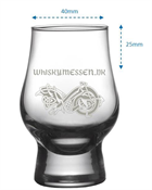 Mini Whiskyglas Perfect Dram m. logo - 6 stk.