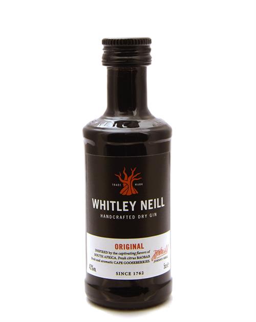 Whitley Neill Miniature Original Handcrafted Dry Gin 5 cl 43%
