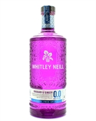 Whitley Neill Rhubarb & Ginger Alkoholfri Handcrafted Dry Gin 70 cl 0%