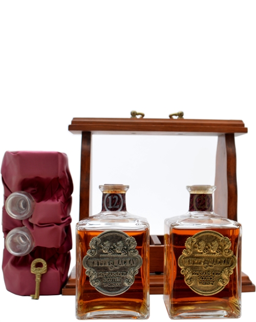 Whyte & Mackay 21 år & 12 år Tantalus Set Blended Scotch Whisky 2 x 37,5 cl 40%