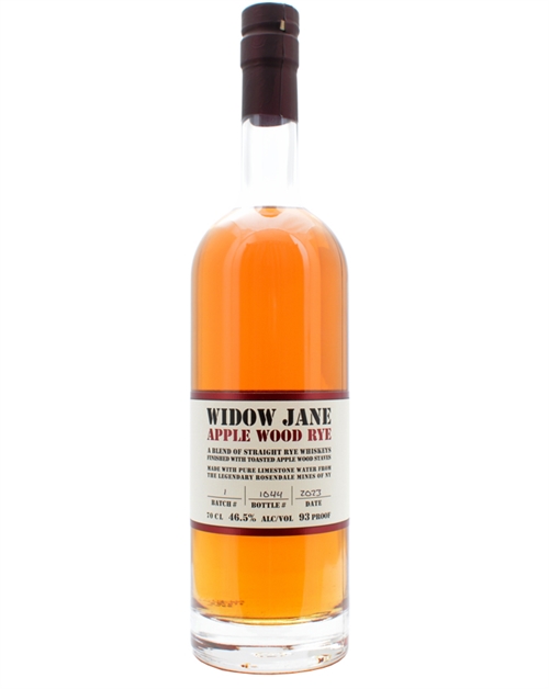 Widow Jane Rye American Oak & Applewood Blended Straight Rye Whiskey 46,5%