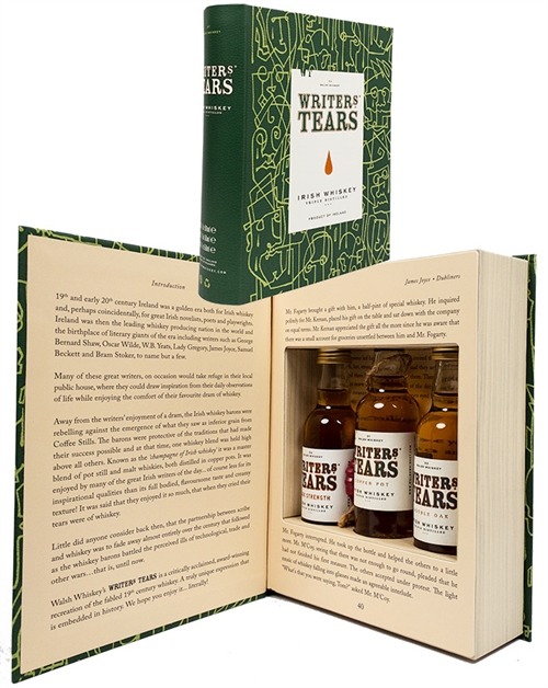 Writers Tears Giftbox 3 x 5 cl