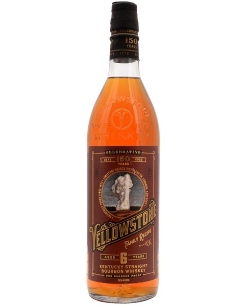 Yellowstone 6 år Family Recipe 100 Proof Kentucky Straight Bourbon Whiskey 70 cl 50%