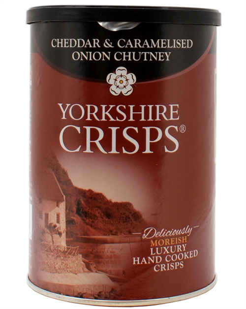 Yorkshire Crisps Cheddar and Caramelised Onion Chutney Chips 95g