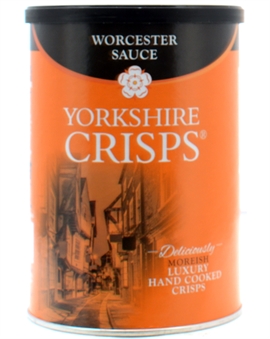 Yorkshire Crisps Worcester Sauce Chips 95g