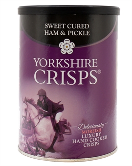 Yorkshire Crisps Sweet Cured Ham and Pickle Chips 95g