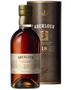 Aberlour 18 år Single Speyside Malt Scotch Whisky 70 cl 43%