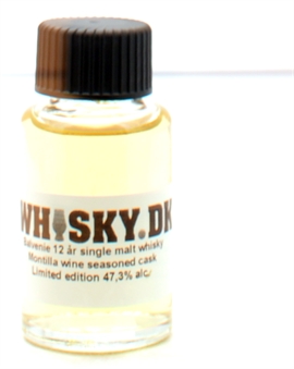 Sample 3 cl Balvenie 12 år Montilla Wine Cask Speyside Malt Whisky 70 cl 47,3%