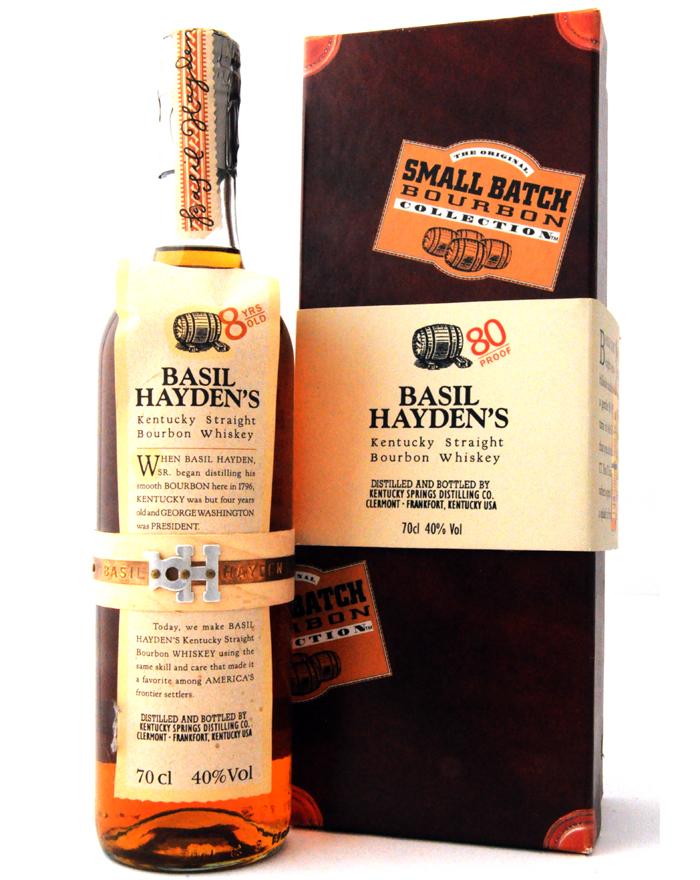 Basil Hayden´s 8 år med Box 80 Proof