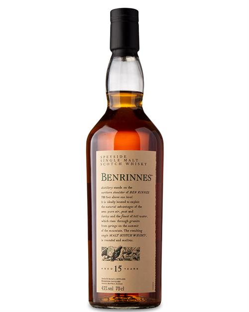 Benrinnes 15 år Flora & Fauna Single Speyside Malt Whisky 70 cl 43%