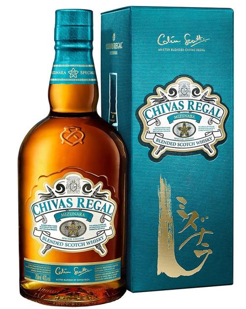 Ny blended whisky Chivas Regal Mizunara