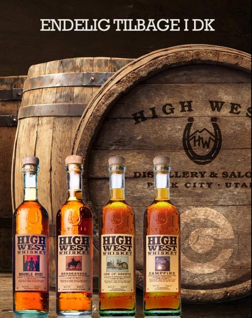High West Distillery endelig tilbage i DK med super Whiskey