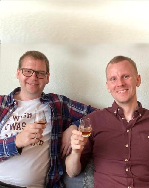 Ny Whiskyblogger - denne gang to personer Mads Thorup og Kristian Henriksen