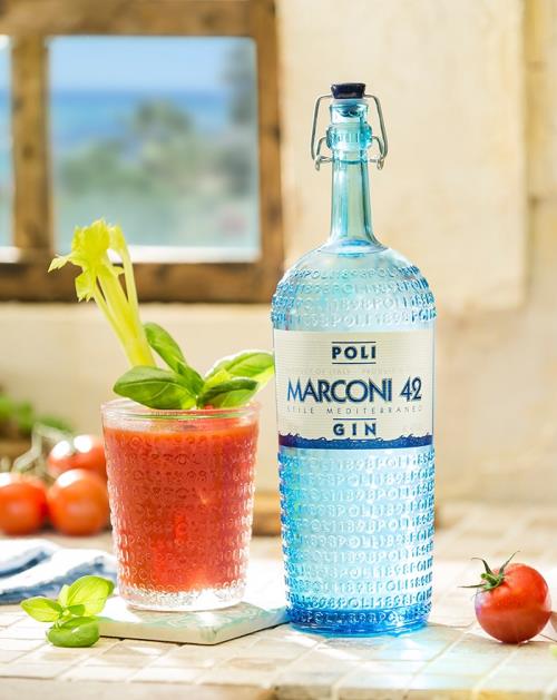 Har du prøvet en Bloody Mary med Poli Marconi 42 Gin?
