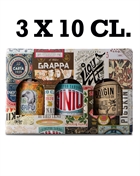 Boigin Miniflaske Premium Silvio Carta Gin 3x10 cl