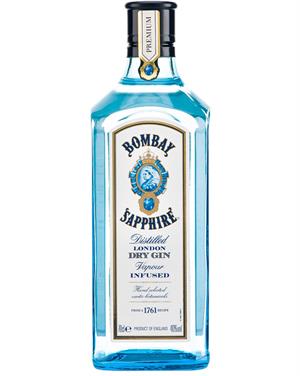 Bombay Sapphire Premium London Dry Gin fra England