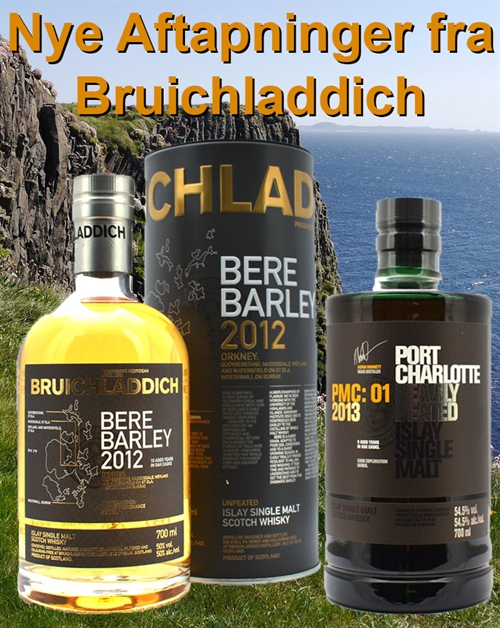 Nye aftapninger fra Bruichladdich af Luka Gottschalk