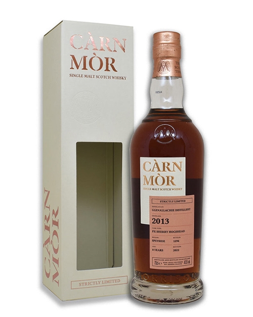 Glenallachie 2013/2022 Càrn Mòr 8 år Single Speyside Malt Whisky 47,5%