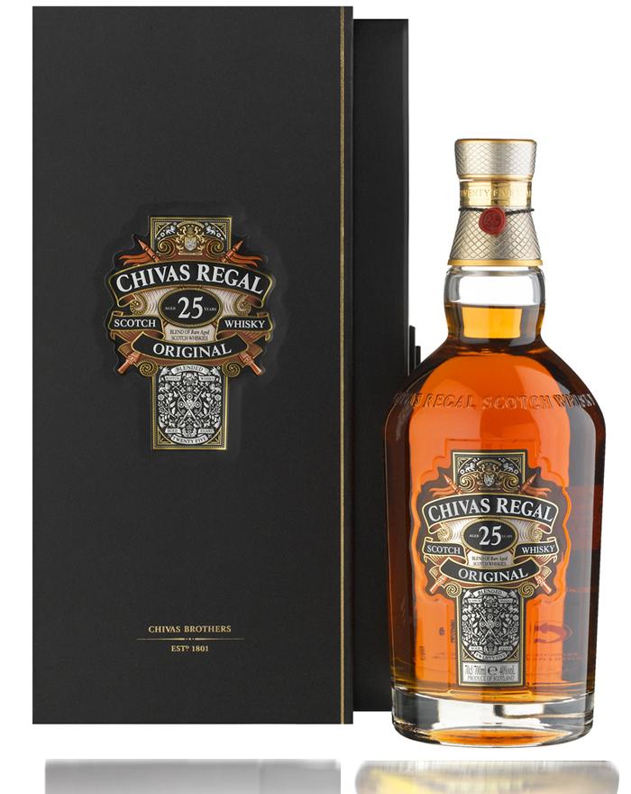 Chivas 25 år Original Blended Scotch Whisky 40%