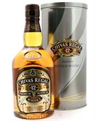 Chivas Regal 12 år Old Version Metalbox Premium Blended Scotch Whisky 70 cl 40%