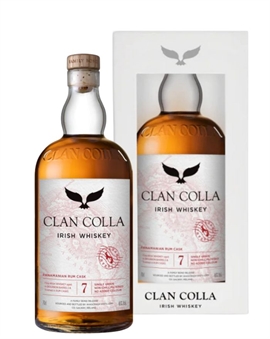 Clan Colla 7 år Rum Cask Finish Ahascragh Distillery Blended Irsk Whiskey 70 cl 46%