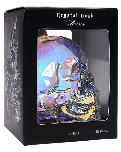 Crystal Head Aurora Limited Edition Premium Canadisk Vodka 175 cl 40%