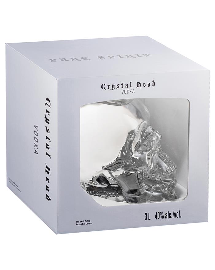 Køb Crystal Head 3 liter Canadisk Vodka » Fri Fragt*