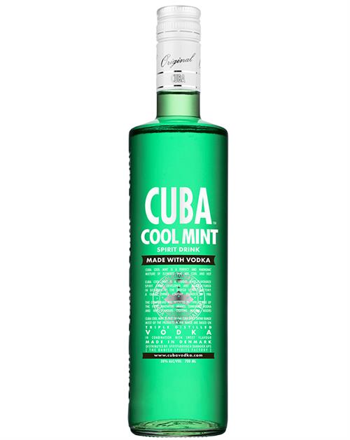 Cuba Cool Mint Flavored Vodka » Fri Fragt*