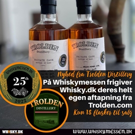 Trolden Distillery Whiskymesse Malt 2022 Private Cask Single Malt Whisky 50 cl 59%