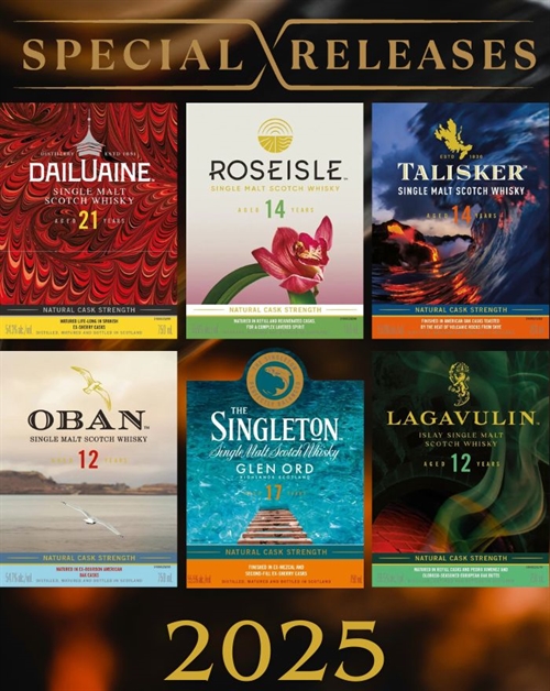 Diageo Special Releases 2025 - Blogindlæg af Ulrik Bertelsen