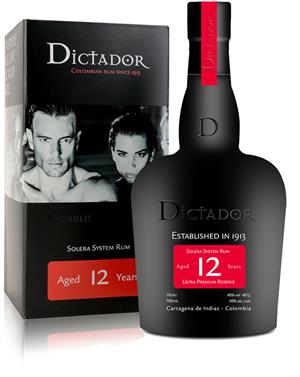 Dictador 12 år Solera Ultra Premium Reserve Columbia Rom 70 cl 40%