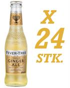Fever-Tree Premium Ginger Ale x 24 stk - Perfekt til Gin og Tonic 20 cl